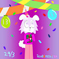 Birthday non-binary kid