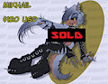 SOLD: Mikhail the Maned Wolf