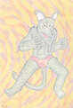 Rat Colored Pencil Practice 1
