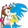 Chelsea got a surprise kiss by Shield Wing by Lightningstrike96