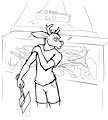 At Work by InfernalBuck