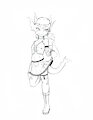 Estrid, pre-teen by RisingDragon