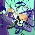 Kanna's spanking misadventure in the jungle