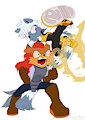 Klaue and Tangle, Dual Attack by Zeromegas