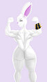 Painted Muscle Bunny