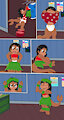 Getting Dressed for Hula -By NazzNikoNanuke-
