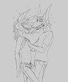 sloppy smoochin'