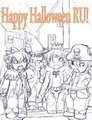 Halloween Sketch by MaehDoggie