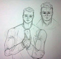 Human sketch practice