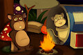 Packrat Camping by HansTrimmel