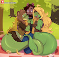 Snake picnic by NoriNoir