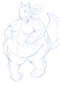 The Big Puffy Wolf