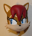 Sally Statue head painted