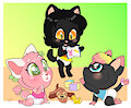 Baby Kitty Playdate -By NazzNikoNanuke-