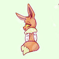 Angel the Eevee - Sketch #2