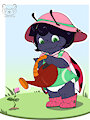 Springtime Ladybug -By LittleBearArnold-
