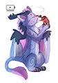 Telegram stickers by Dragonlady