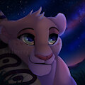 Stargazing Lioness