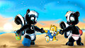 Fun at the Beach by TaviMunk