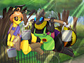 Working Bees by VK102