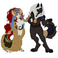 Asha and Kasim Comparison by tanithjackal