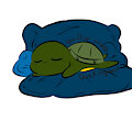 Sleepy Chibi Leo 12.4.2022 by NeiNing