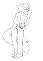 Sonic Suit Raffle Sketch: Jess
