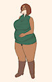 big suki in tight dress by SONKAERU