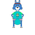 Takeo's new Easter wear.