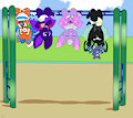 Monkey Bar Bats -By NazzNikoNanuke-
