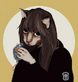 cat catch mouse by shokupann