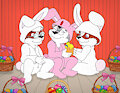 "The three little bunnies!/Undies Poker Game!"
