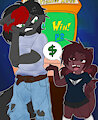 [Commission | #SFW] "Pay up, scrub!"