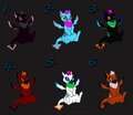 Gryphon 5$ Adoptables by GlitchScatter