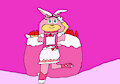 Amy Rose Cosplays Cure Whip