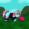 finished commission for another cutie by oliverotter88
