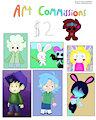 Commissions Open by Mysterycloverz