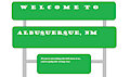 Albuquerque welcome sign