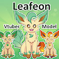 Leafeon Vtuber Model [Available]