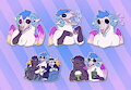 Quill (and friends) Telegram Stickers