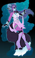 Flat Color Commish: Dracarna (Part One and Part Two)