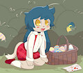 Mamoru easter by CatnuyMoon