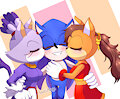 Com- Two kiss