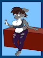 Brianna chilling by MarcodileArts