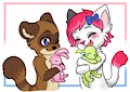 Plushie Cuddles by RickSoftpaw