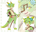 Kanya, the Drakkonid - By Tuff_tt