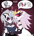 Stella trying to Hypnotize Drunk Loona by SuperHyperSonic2000