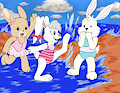 Beach Bunny Cubs (by Linkina)