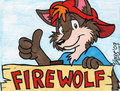 Badge - Firewolf