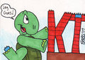 Badge - Kinky Turtle